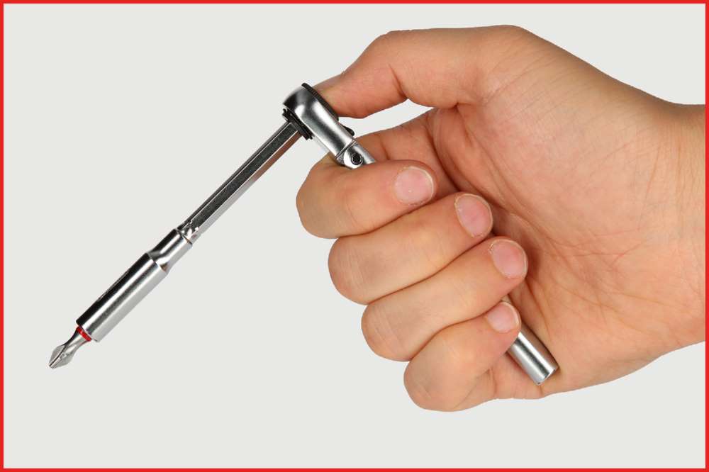 Produktbild KS Tools 1/4 Zoll Bit-Gelenk-Umschalt-Knarre Länge 119 mm bild 14