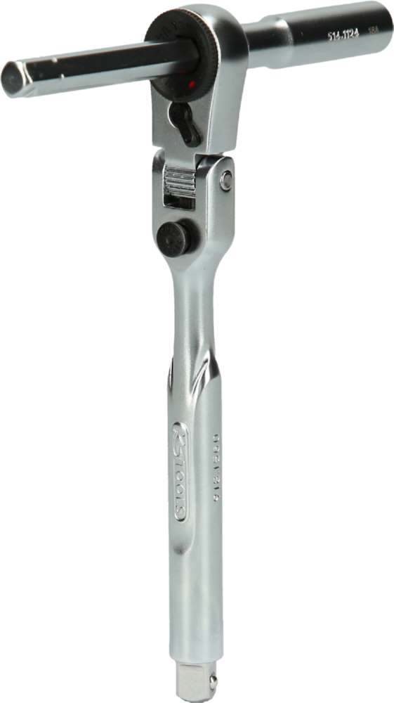 Produktbild KS Tools 1/4 Zoll Bit-Gelenk-Umschalt-Knarren-Satz Steckadapter für Stecknüsse 3 Teile bild 8