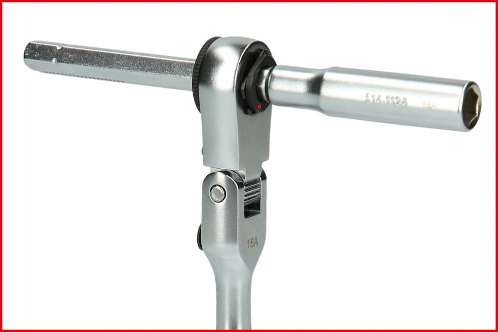 Produktbild KS Tools 1/4 Zoll Bit-Gelenk-Umschalt-Knarren-Satz Steckadapter für Stecknüsse 3 Teile bild 9