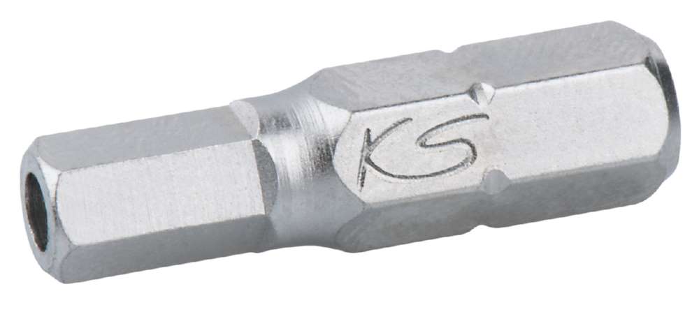 Produktbild KS Tools 1/4 Zoll Bit Innensechskant Bohrung Länge 25mm Profilgröße 3/32 Zoll