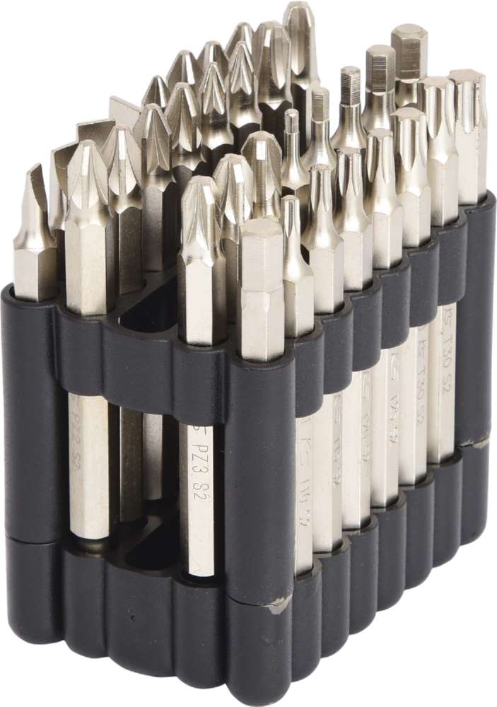 Produktbild KS Tools 1/4 Zoll Bit Satz Länge 75mm 32 teilig bild 2