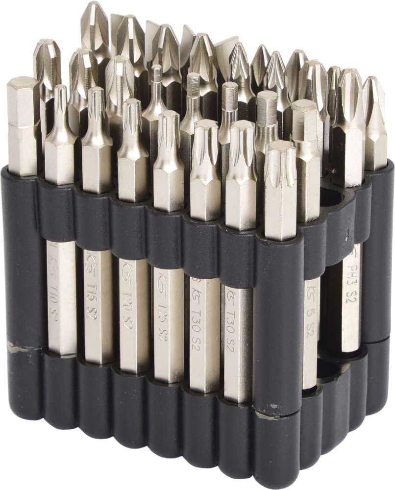 Produktbild KS Tools 1/4 Zoll Bit Satz Länge 75mm 32 teilig bild 3