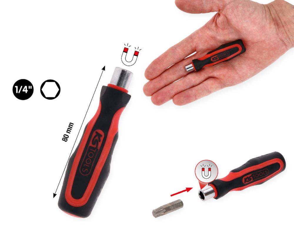 Produktbild KS Tools Bit Schraubendreher ohne Schnellveriegelung 1/4 Zoll