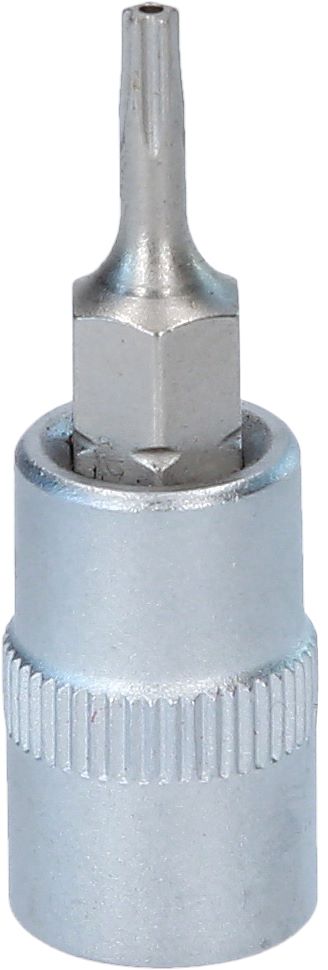 Produktbild KS Tools 1/4 Zoll Bit-Stecknuss Fünfstern mit Stirnlochbohrung Profilgrösse TS8