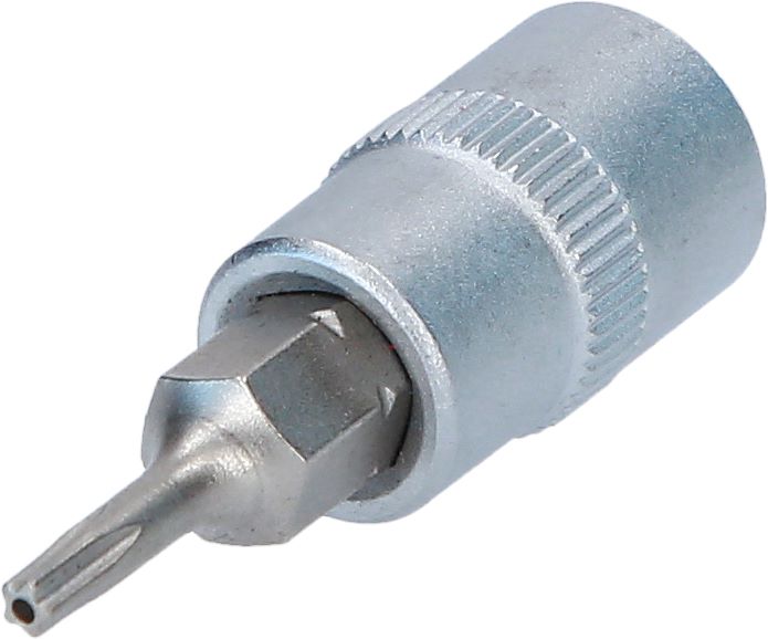 Produktbild KS Tools 1/4 Zoll Bit-Stecknuss Fünfstern mit Stirnlochbohrung Profilgrösse TS8 bild 2