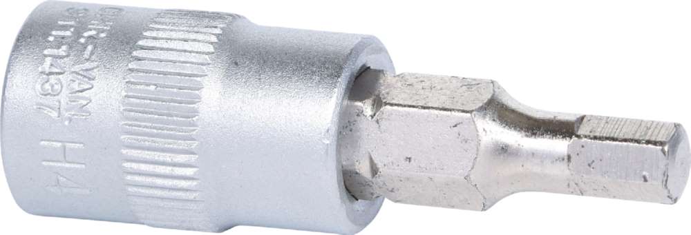 Produktbild KS Tools 1/4 Zoll Bit-Stecknuss Innensechskant Schlüsselweite 4 mm bild 4