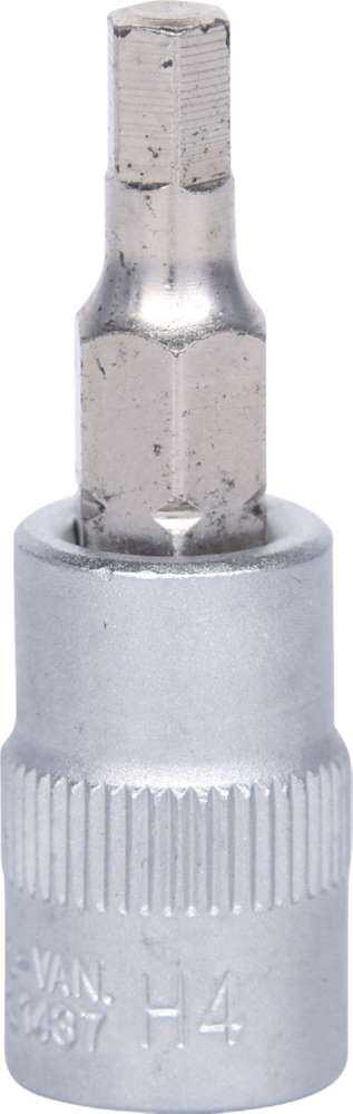Produktbild KS Tools 1/4 Zoll Bit-Stecknuss Innensechskant Schlüsselweite 4 mm bild 7