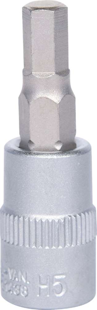 Produktbild KS Tools 1/4 Zoll Bit-Stecknuss Innensechskant Schlüsselweite 5 mm bild 7