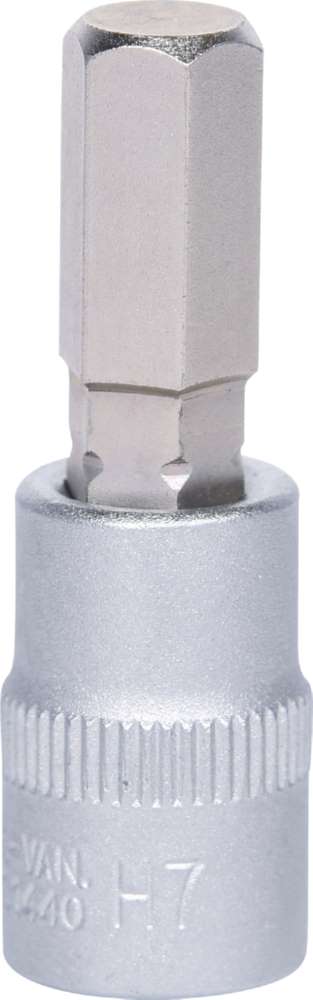 Produktbild KS Tools 1/4 Zoll Bit-Stecknuss Innensechskant Schlüsselweite 7 mm bild 7