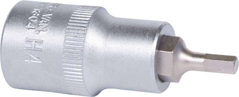 Produktbild KS Tools 1/2 Zoll Bit-Stecknuss Innensechskant kurz 4 mm bild 4