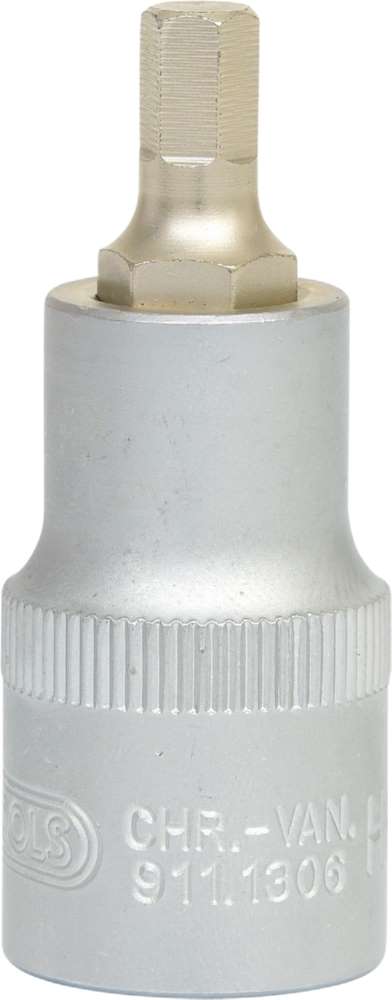 Produktbild KS Tools 1/2 Zoll Bit-Stecknuss Innensechskant kurz 6 mm bild 6