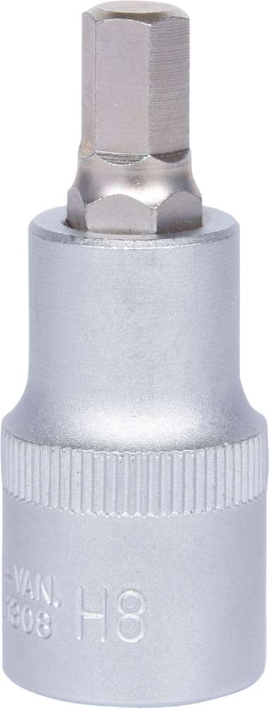 Produktbild KS Tools 1/2 Zoll Bit-Stecknuss Innensechskant kurz 8 mm bild 7