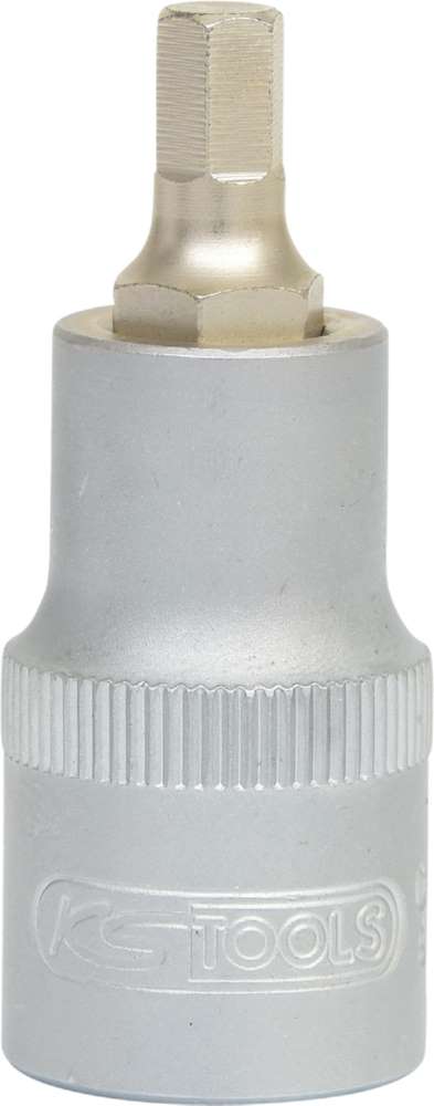 Produktbild KS Tools 1/2 Zoll Bit-Stecknuss Innensechskant kurz 9 mm