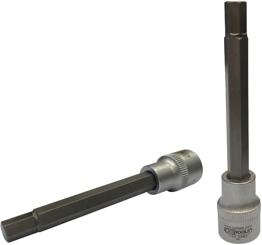 Produktbild KS Tools 3/8 Zoll Bit-Stecknuss Innensechskant-Schrauben am Bremssattel SW 7 x L 92 mm