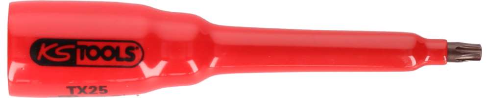 Produktbild KS Tools 3/8 Zoll Bit-Stecknuss mit Schutzisolierung für Torx-Schrauben T40 lang bild 2