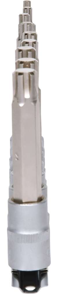 Produktbild KS Tools 1/2 Zoll Bit-Stecknuss RIBE-Satz 9 Teile M5-M14 bild 4