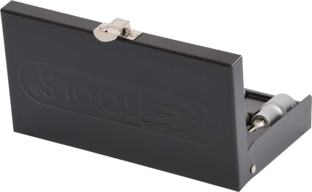 Produktbild KS Tools 1/2 Zoll Bit-Stecknuss-Satz Innensechskant kurz 9 Teile bild 3