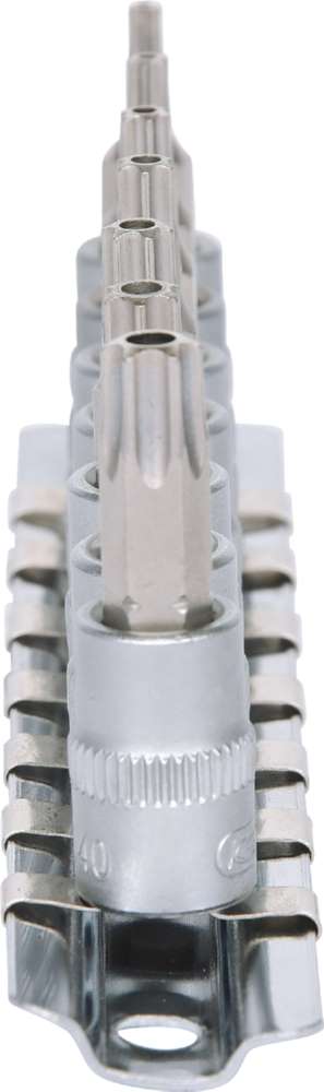 Produktbild KS Tools 1/4 Zoll Bit-Stecknuss-Satz 7 Teile TB10-TB40 mit Stirnlochbohrung bild 4