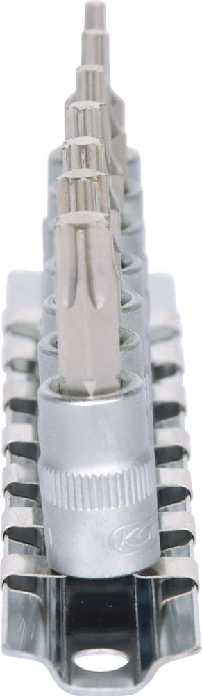 Produktbild KS Tools 1/4 Zoll Bit-Stecknuss-Satz Torx 7 Teile T10-T40 bild 4