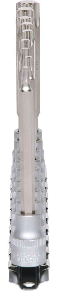 Produktbild KS Tools 3/8 Zoll Bit-Stecknuss-Satz Torx lang 9 Teile T20 - T60 bild 2