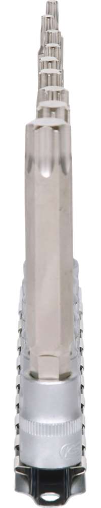 Produktbild KS Tools 3/8 Zoll Bit-Stecknuss-Satz Torx lang 9 Teile T20 - T60 bild 4