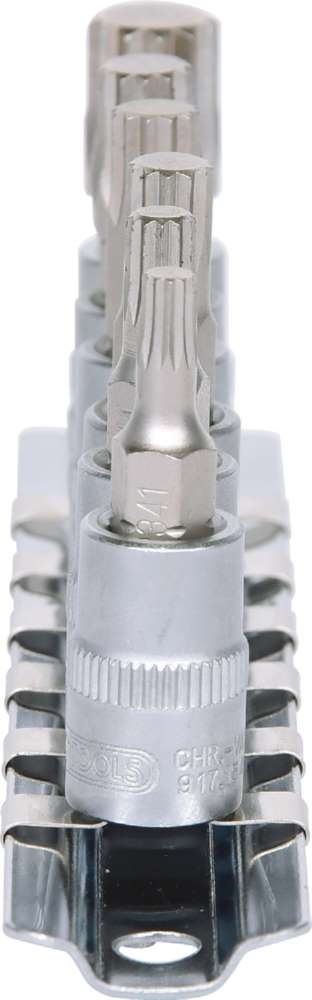 Produktbild KS Tools 1/4 Zoll Bit-Stecknuss-Satz XZN 6 Teile M4 - M10 bild 2