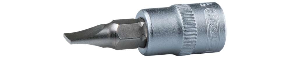 Produktbild KS Tools 1/2 Zoll Bit-Stecknuss Klingenbreite Schlitz 6,5 mm