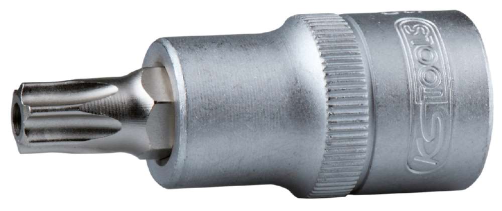 Produktbild KS Tools 1/2 Zoll Bit-Stecknuss Torx mit Stirnlochbohrung TB60