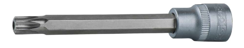 Produktbild KS Tools 3/8 Zoll Bit-Stecknuss Torx mit Stirnlochbohrung lang TB50