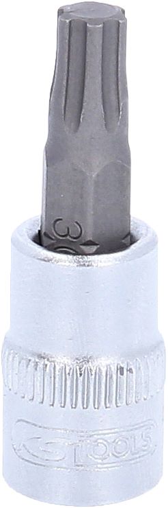 Produktbild KS Tools 1/4 Zoll Bit Stecknuss TorxPlus IP30 Länge 38 mm bild 3