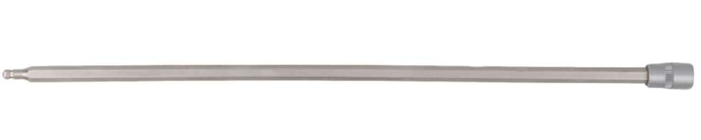 Produktbild KS Tools 1/4 Zoll Bit-Stecknuss für Innensechskant für VAG extra lang Profilgrösse 4 mm