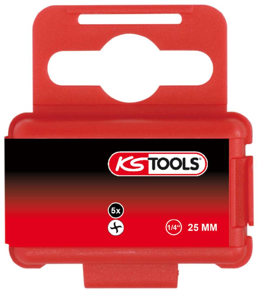 Produktbild KS Tools 1/4 Zoll Bit Torq Set Länge 25mm Profilgröße 5 im 5er Pack