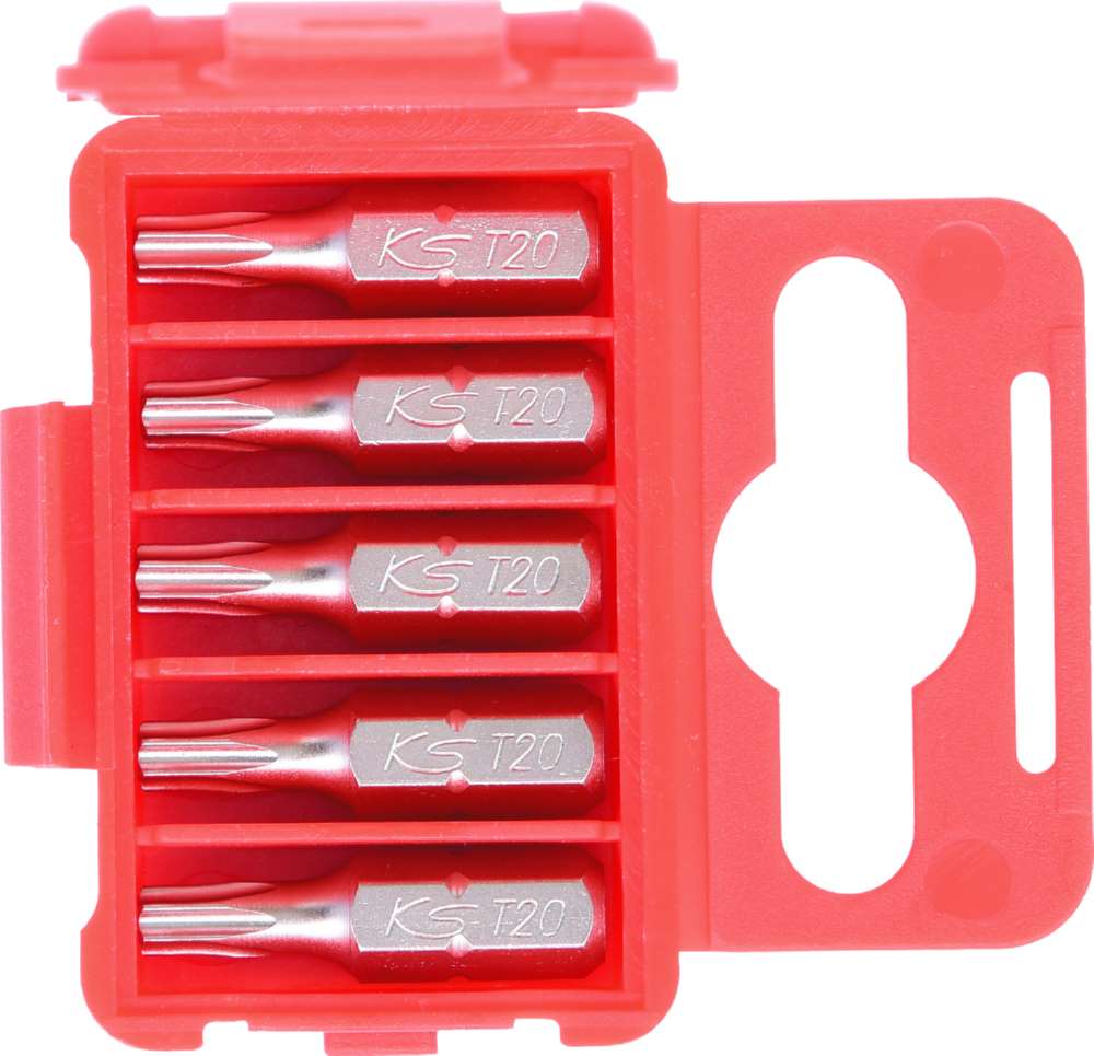 Produktbild KS Tools 1/4 Bit Torx Länge 25mm T20 5er Pack bild 6