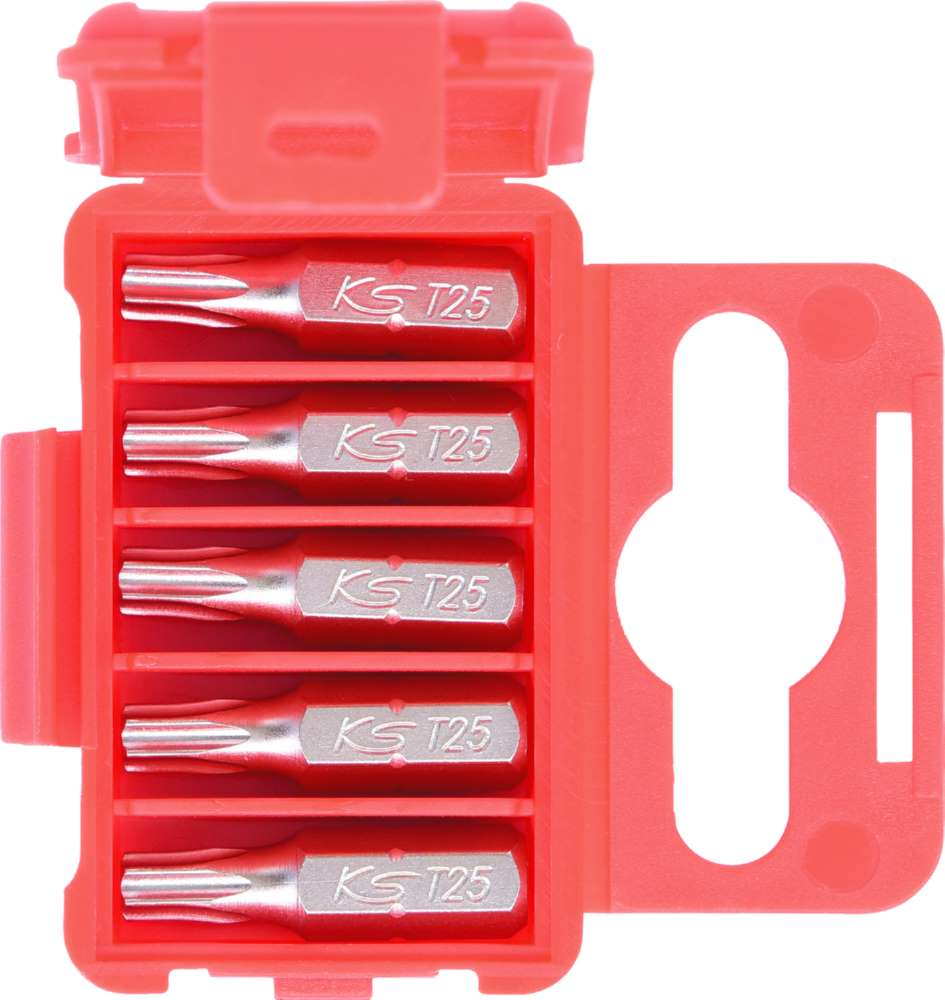 Produktbild KS Tools 1/4 Bit Torx Länge 25mm T25 5er Pack bild 6