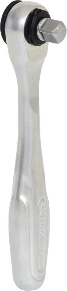 Produktbild KS Tools 1/4 Zoll Bit-Umschalt-Knarre mit Steckadapter für Stecknüsse Länge 100 mm bild 2