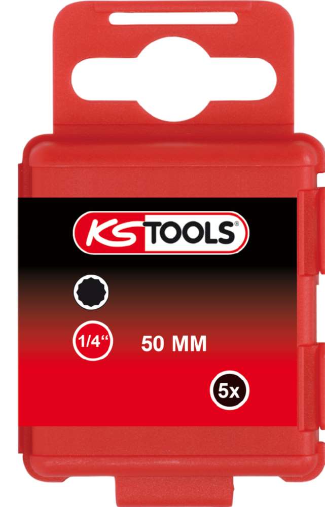 Produktbild KS Tools 1/4 Zoll Bit XZN Länge 50mm Profilgröße M3 5er Pack