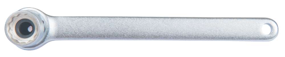 Produktbild KS Tools Bremsen Entlüftungsschlüssel extra kurz Schlüsselweite 11 mm in rot bild 2