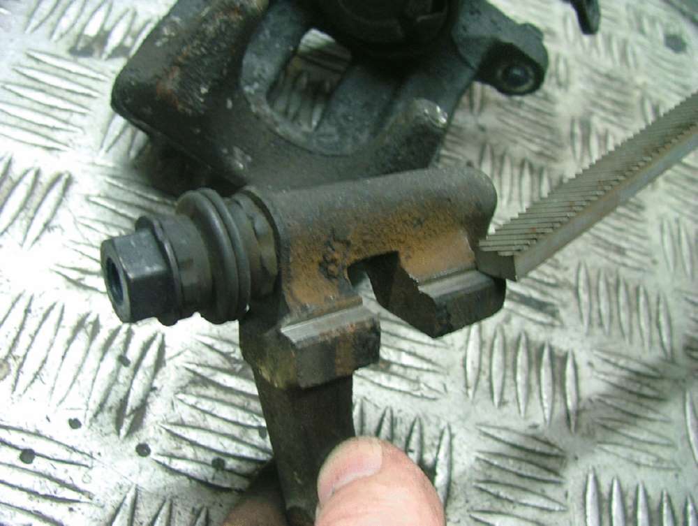 Produktbild KS Tools Bremssattel Feile extra schmal Gesamtlänge 270 mm bild 7