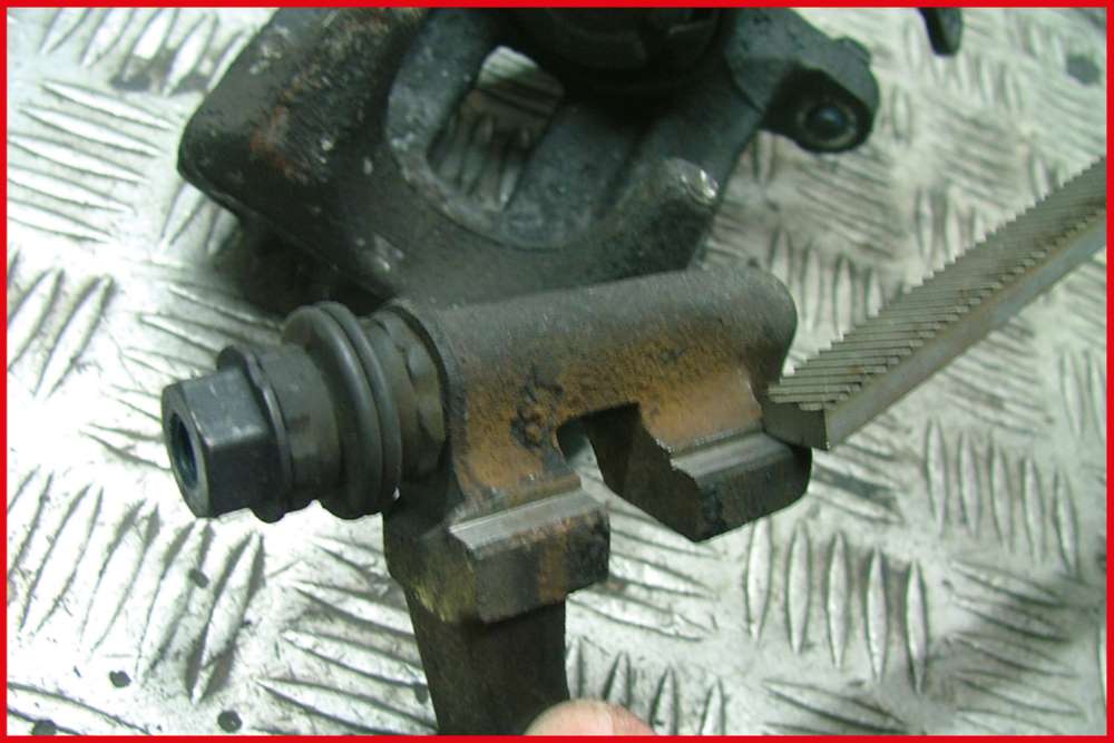 Produktbild KS Tools Bremssattel Feile extra schmal Gesamtlänge 270 mm bild 9