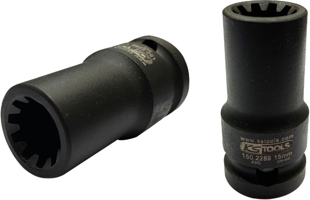 Produktbild KS Tools 1/2 Zoll Bremssattel Spezialstecknuss 15 mm