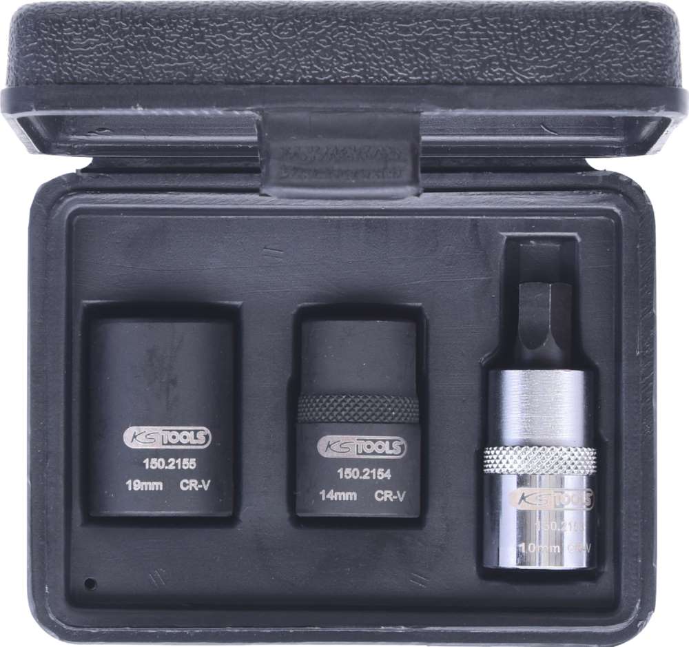Produktbild KS Tools 1/2 Zoll Bremssattel Spezialstecknuss Satz 3 Teile bild 6
