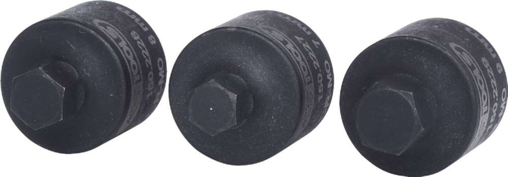 Produktbild KS Tools 3/8 Zoll Bremssattel Stecknuss Satz 3 Teile bild 2