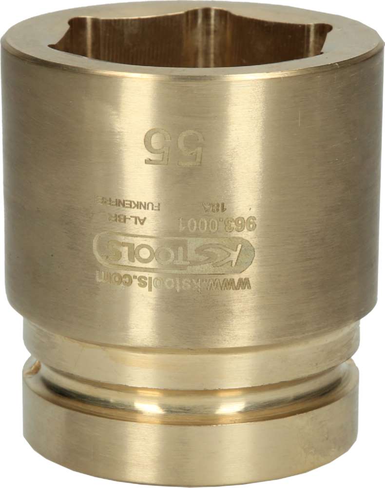 Produktbild KS Tools 1.1/2 Zoll BRONZEplus Steckschlüsseleinsatz 6-kant Schlüsselweite 55 mm bild 3