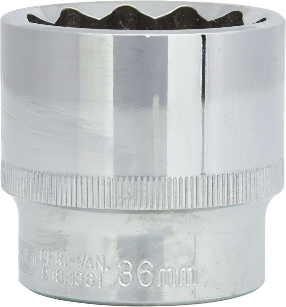 Produktbild KS Tools 1/2 Zoll CHROMEplus 12-kant-Stecknuss 36 mm bild 8