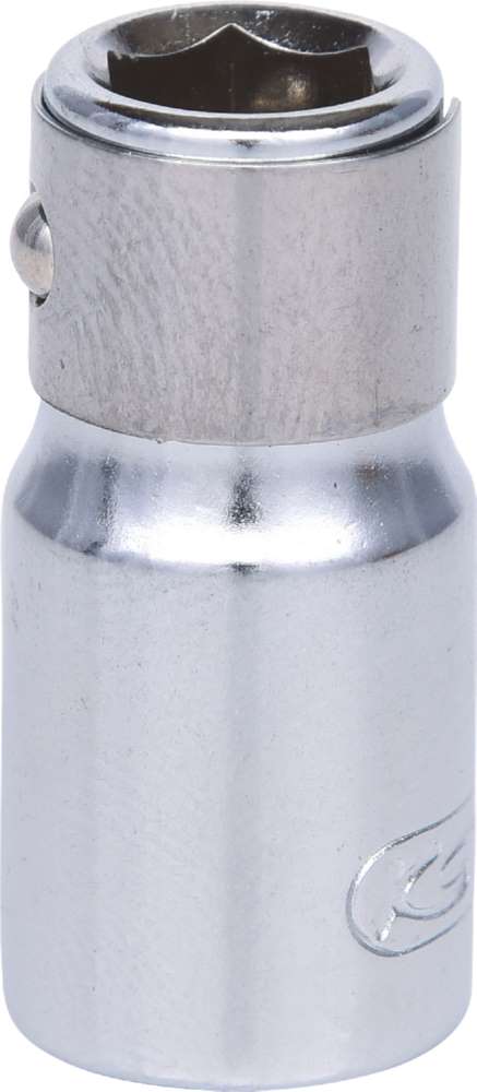 Produktbild KS Tools 1/4 Zoll CHROMEplus Bit-Adapter-Stecknuss für Bits 1/4 Zoll mit Spannring bild 8