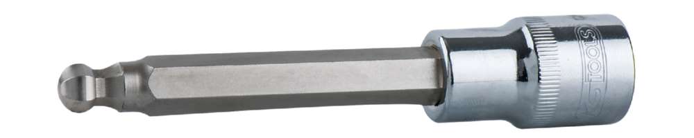 Produktbild KS Tools 1/2 Zoll CHROME plus Bit Stecknuss Kugelkopf lang 5 mm