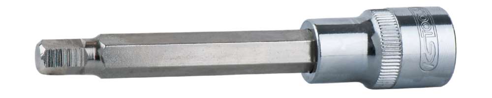 Produktbild KS Tools 1/2 Zoll CHROMEplus Bit-Stecknuss Innensechskant lang Schlüsselweite 5 mm