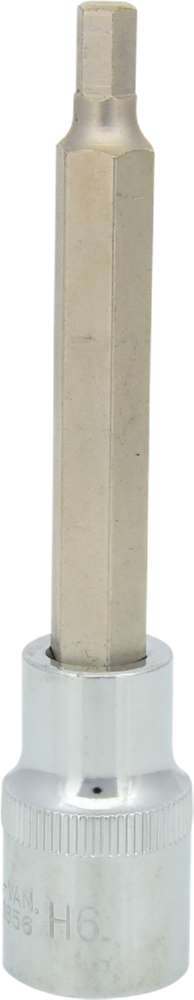 Produktbild KS Tools 1/2 Zoll CHROMEplus Bit-Stecknuss Innensechskant lang Schlüsselweite 6 mm bild 7