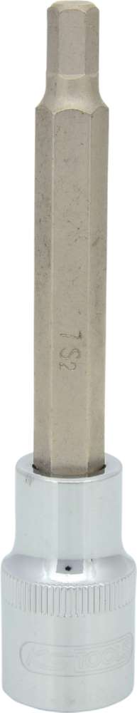 Produktbild KS Tools 1/2 Zoll CHROMEplus Bit-Stecknuss Innensechskant lang Schlüsselweite 7 mm bild 5