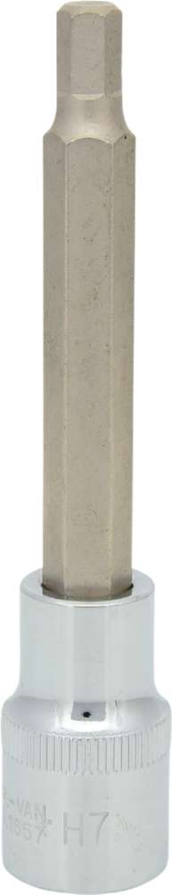 Produktbild KS Tools 1/2 Zoll CHROMEplus Bit-Stecknuss Innensechskant lang Schlüsselweite 7 mm bild 7